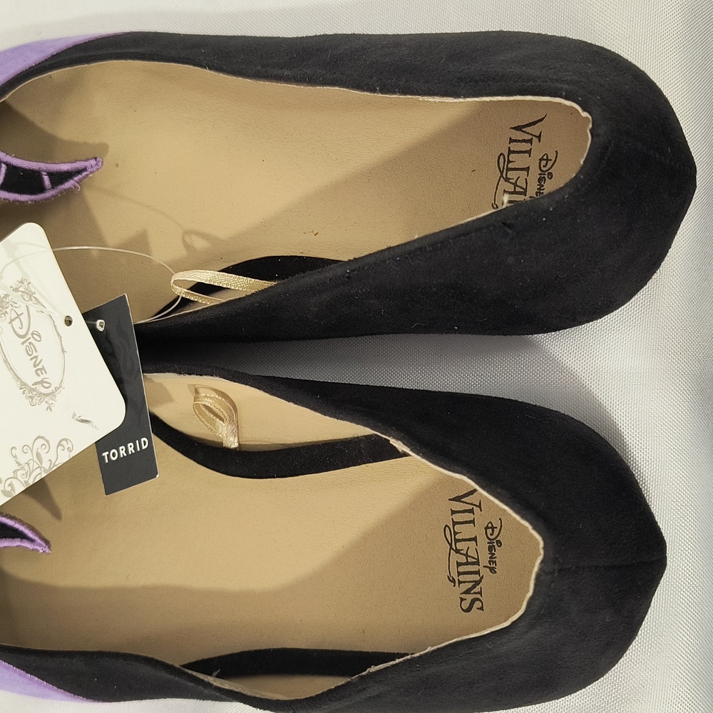 Torrid Disney Maleficient Villains Slip Character Shoes Size 11 - Picture 6 of 6